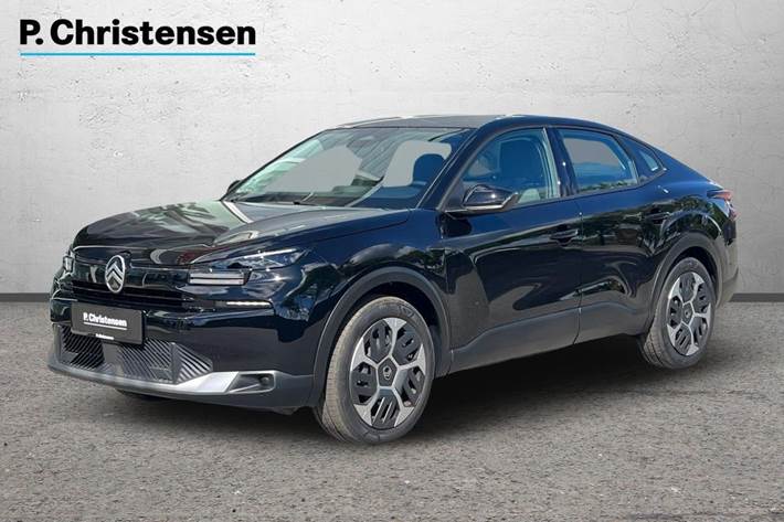 Sort Citroën ë-C4 X fra 2025 set udefra