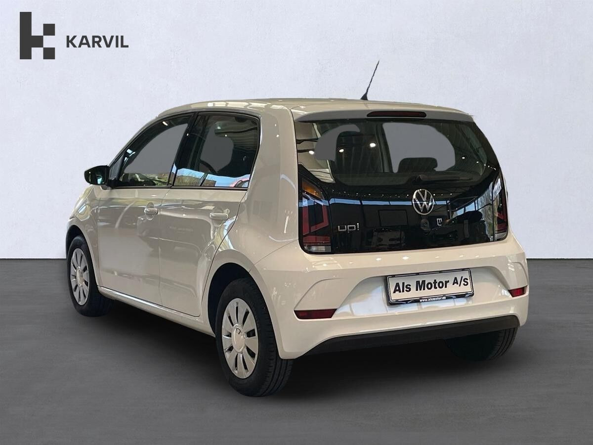 Hvid VW UP! fra 2023