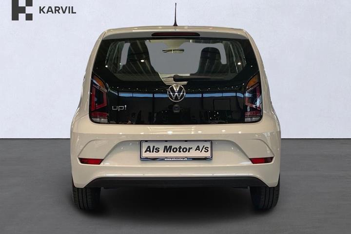 Hvid VW UP! fra 2023