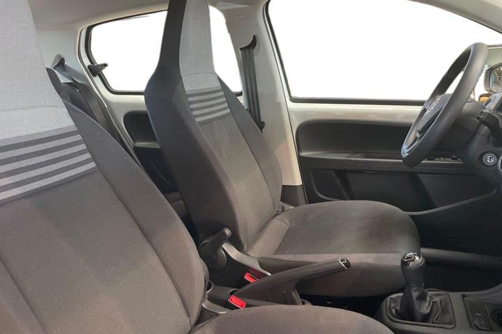 Hvid VW UP! fra 2023
