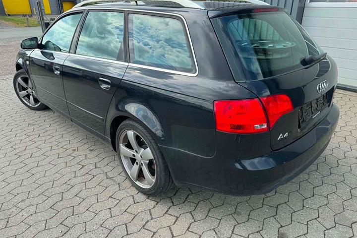 Sort Audi A4 fra 2006