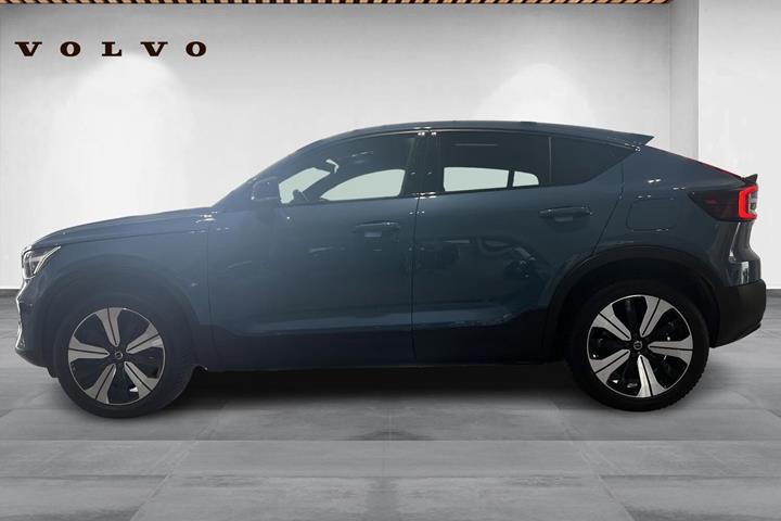 Blå Volvo C40 fra 2022
