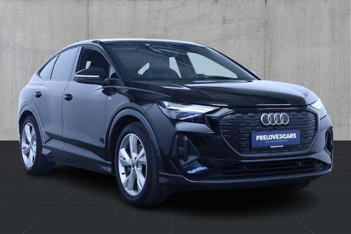 Sort Audi Q4 e-tron fra 2021