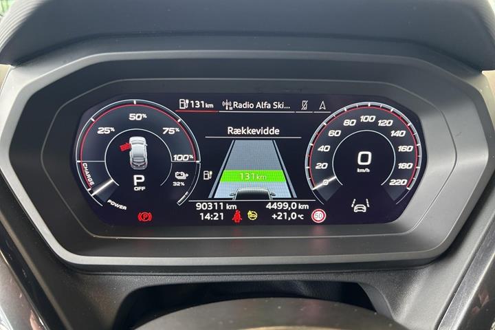 Sort Audi Q4 e-tron fra 2021