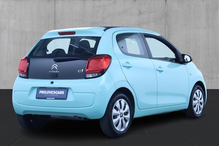 Turquoise Citroën C1 fra 2018