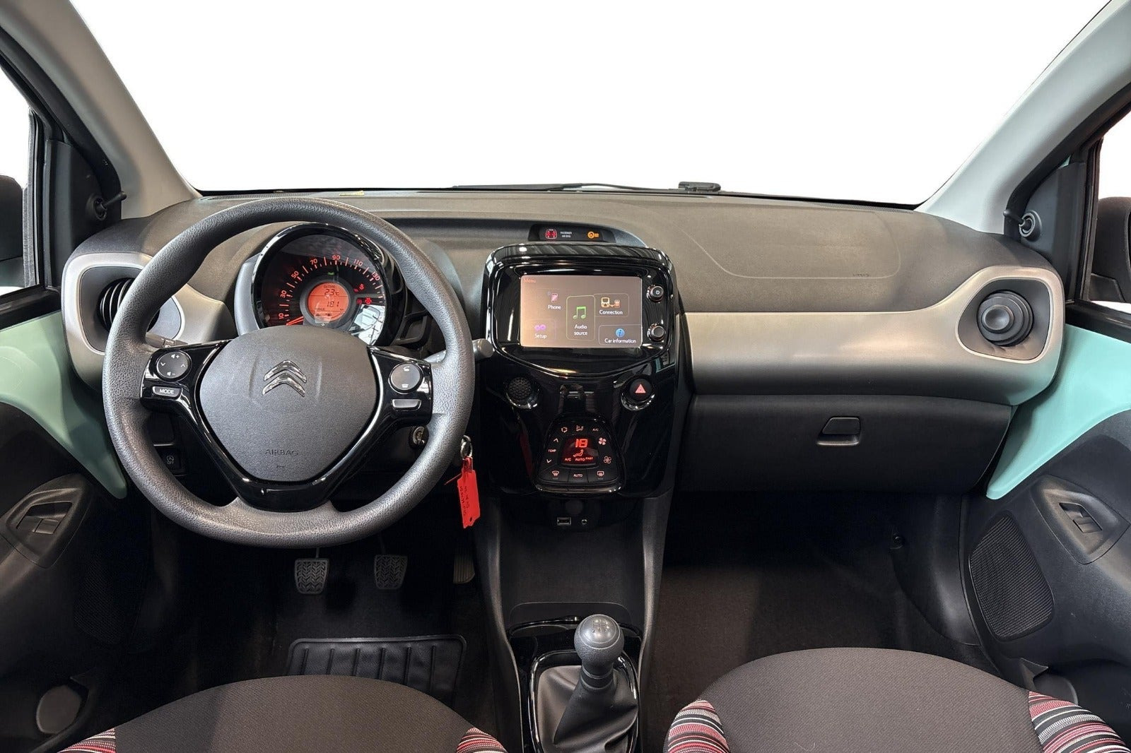 Turquoise Citroën C1 fra 2018