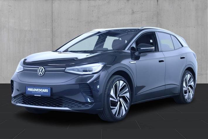 Grå VW ID.4 fra 2022 set udefra
