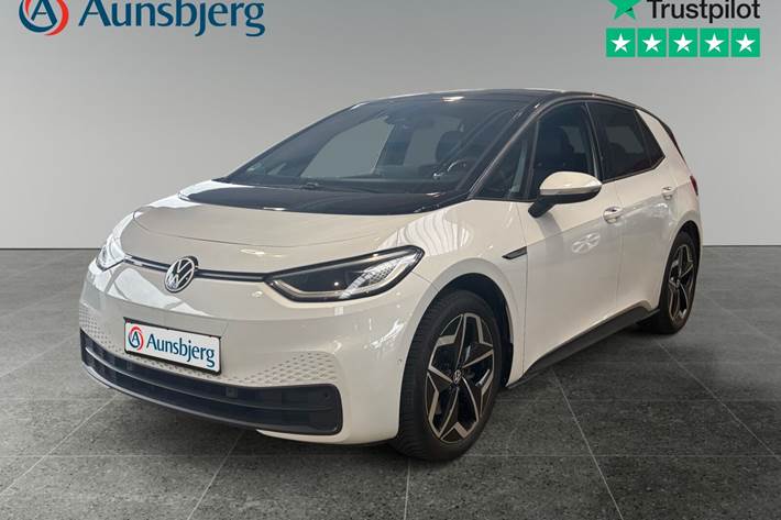Hvid VW ID.3 fra 2023