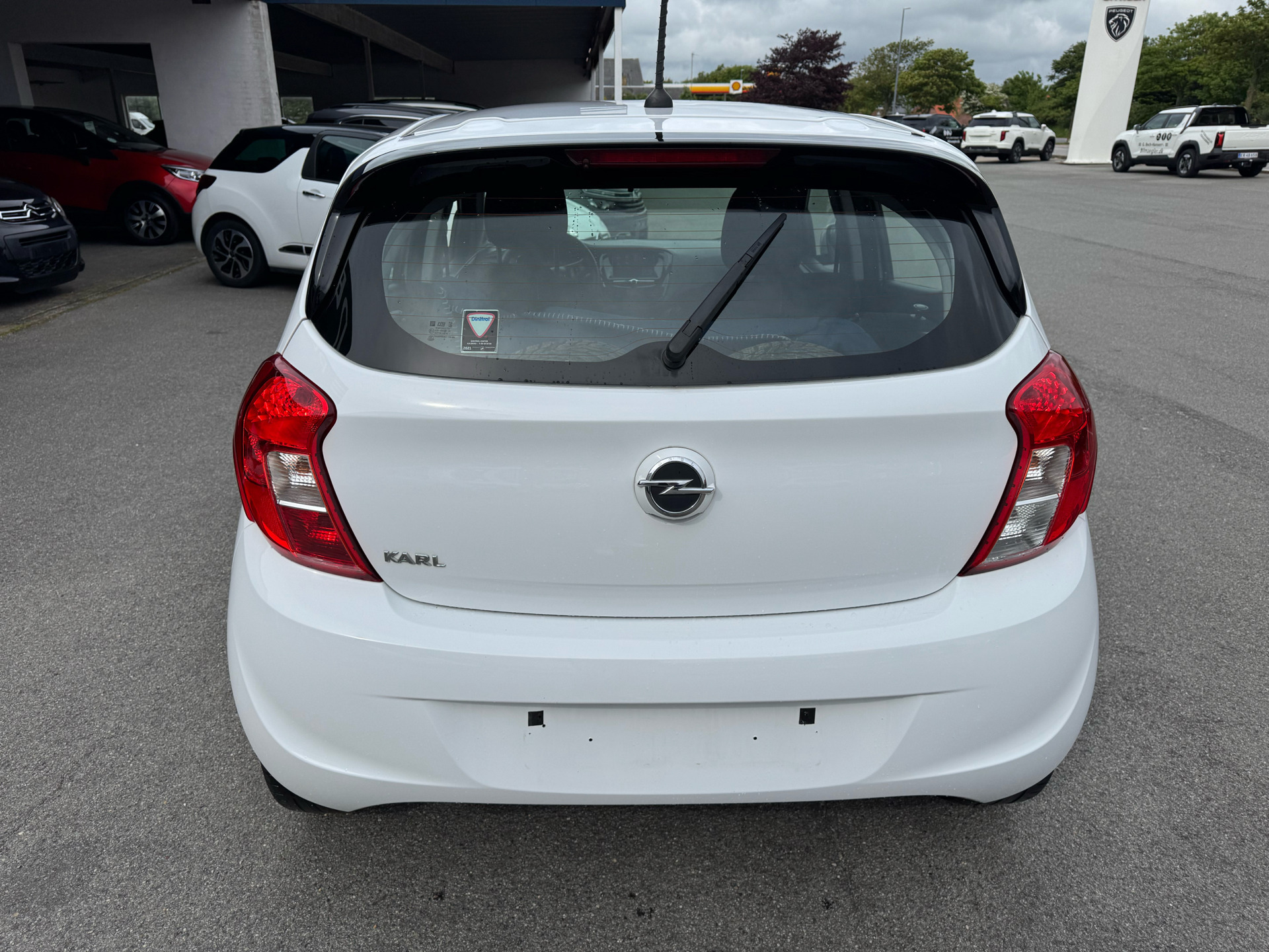 Sølv Opel Karl fra 2017