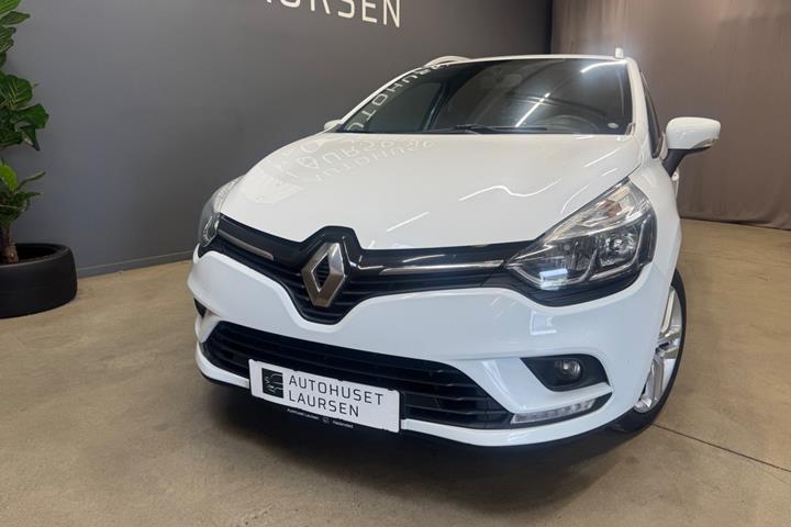 Hvid Renault Clio IV fra 2018
