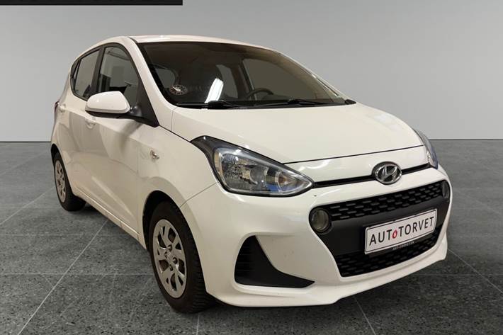 Hvid Hyundai i10 fra 2019