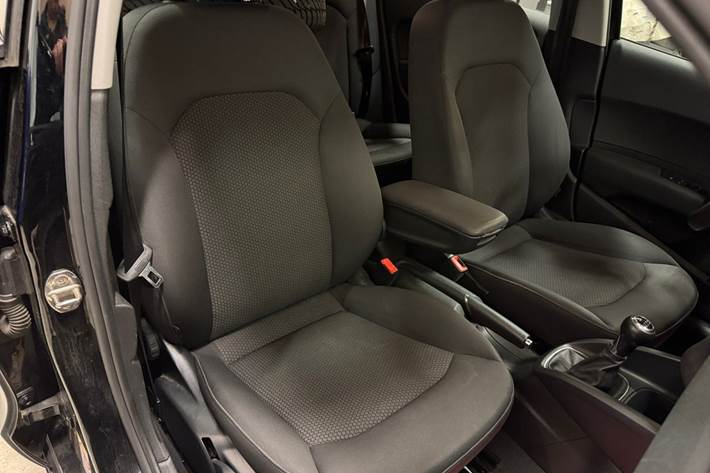 Sort Audi A1 fra 2012
