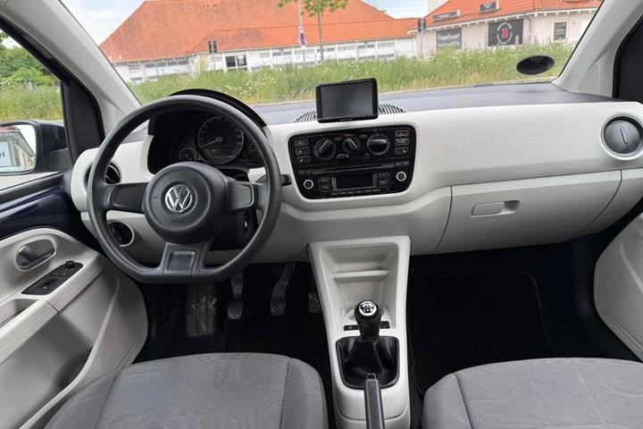 Blå VW UP! fra 2013