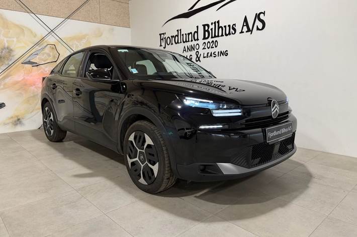 Sort Citroën ë-C4 fra 2025 set udefra