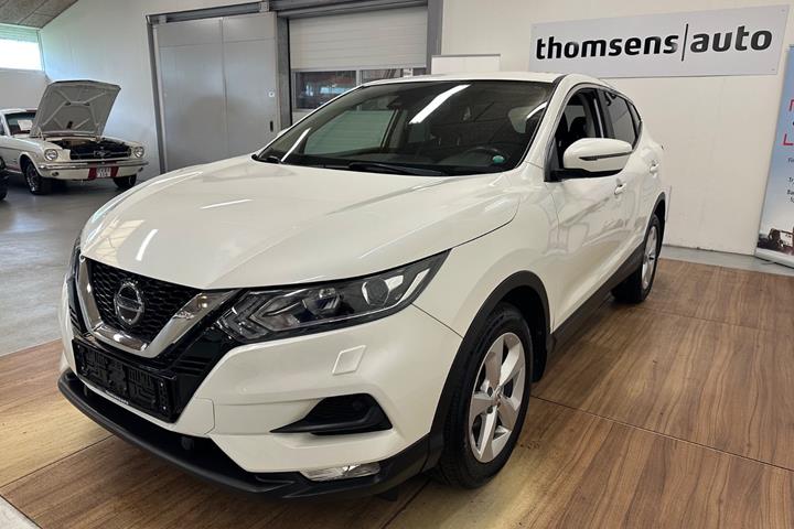 Hvid Nissan Qashqai fra 2019