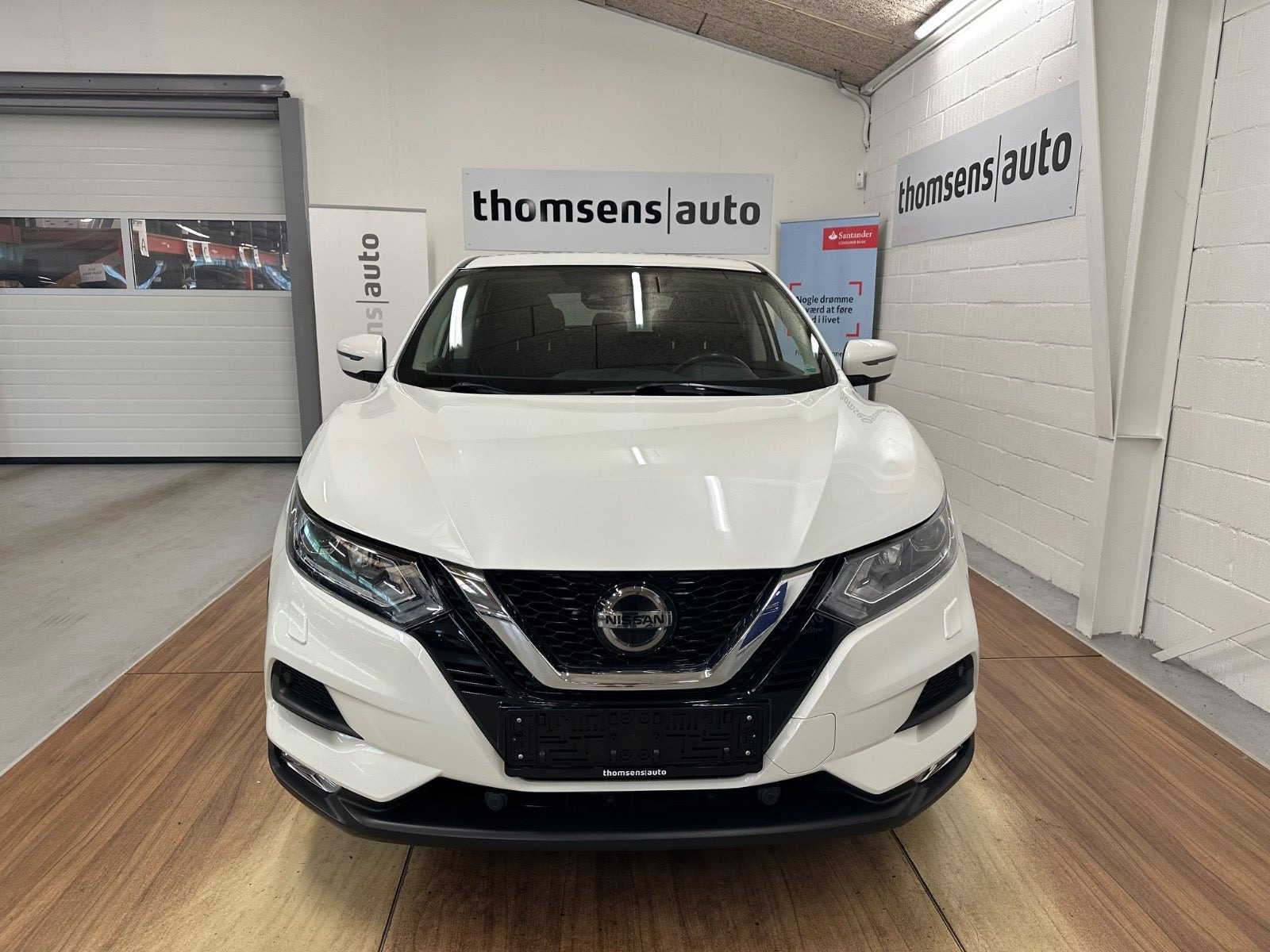 Hvid Nissan Qashqai fra 2019