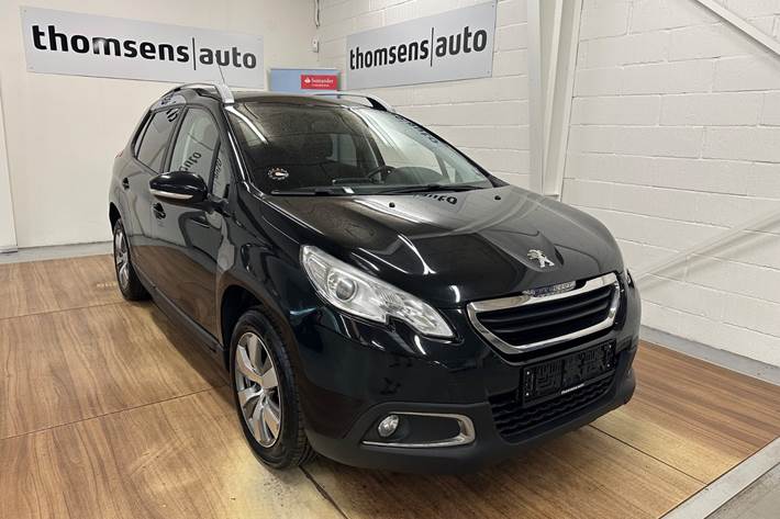 Sort Peugeot 2008 fra 2015 set udefra