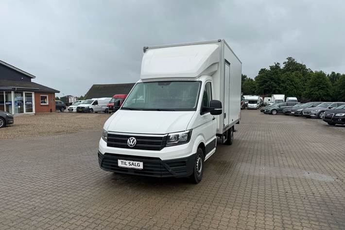 Hvid VW Crafter fra 2022