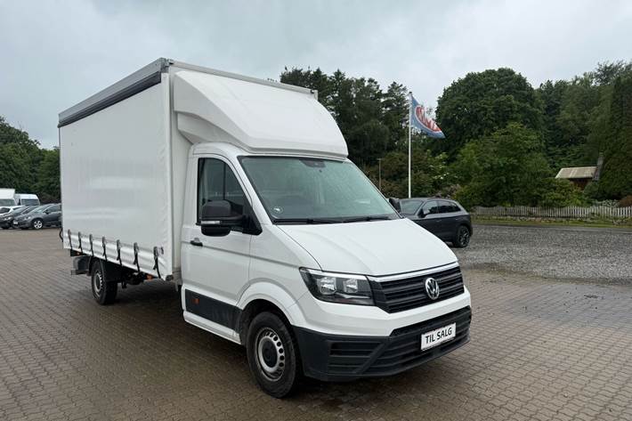 Hvid VW Crafter fra 2022