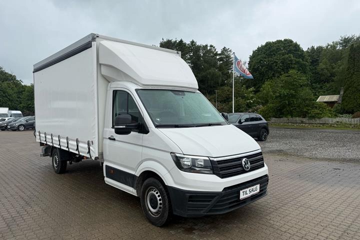 Hvid VW Crafter fra 2022