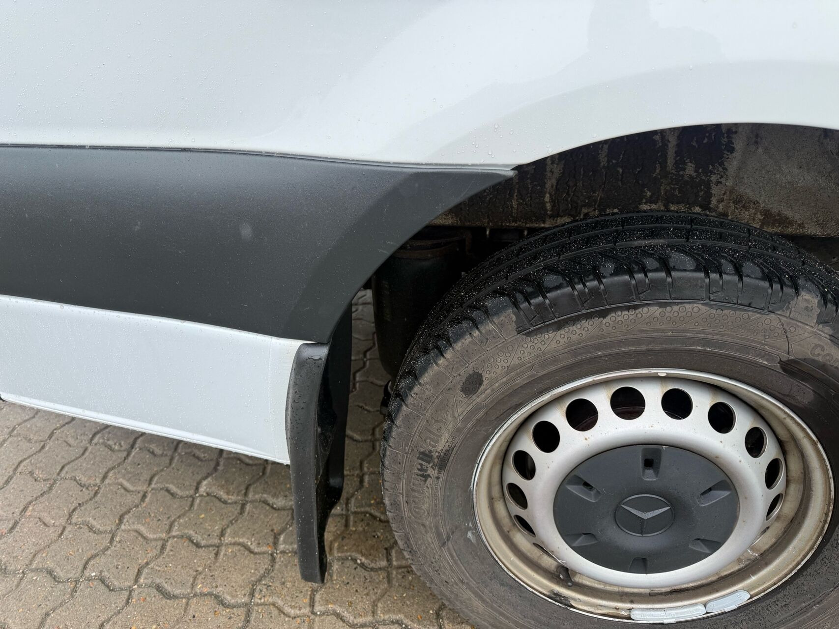 Hvid Mercedes Sprinter fra 2019