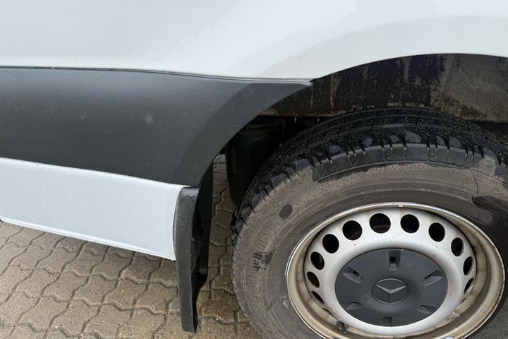 Hvid Mercedes Sprinter fra 2019