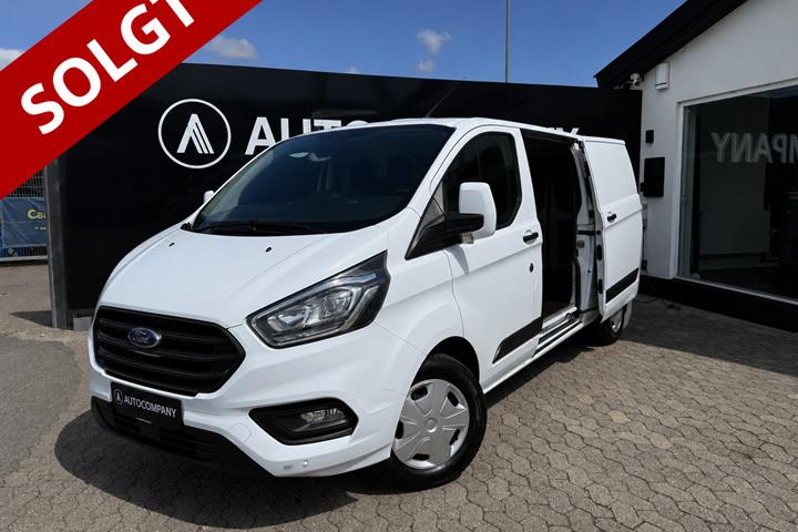 Hvid Ford Transit Custom 320 L2 fra 2021