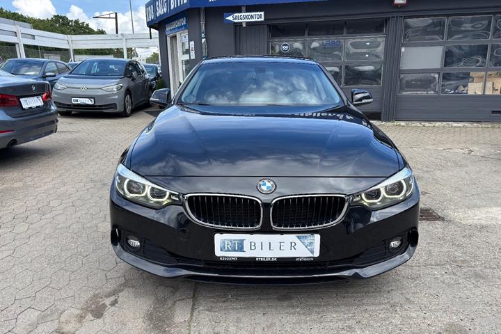 Hvid BMW 420i fra 2018