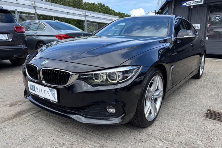 Hvid BMW 420i fra 2018