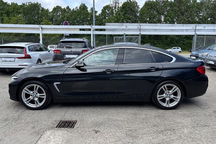 Hvid BMW 420i fra 2018