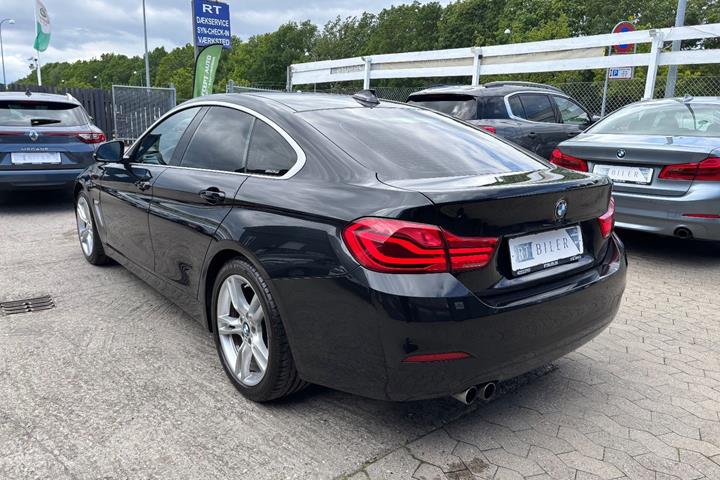 Hvid BMW 420i fra 2018