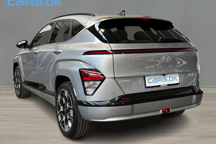 Sølv Hyundai Kona fra 2026