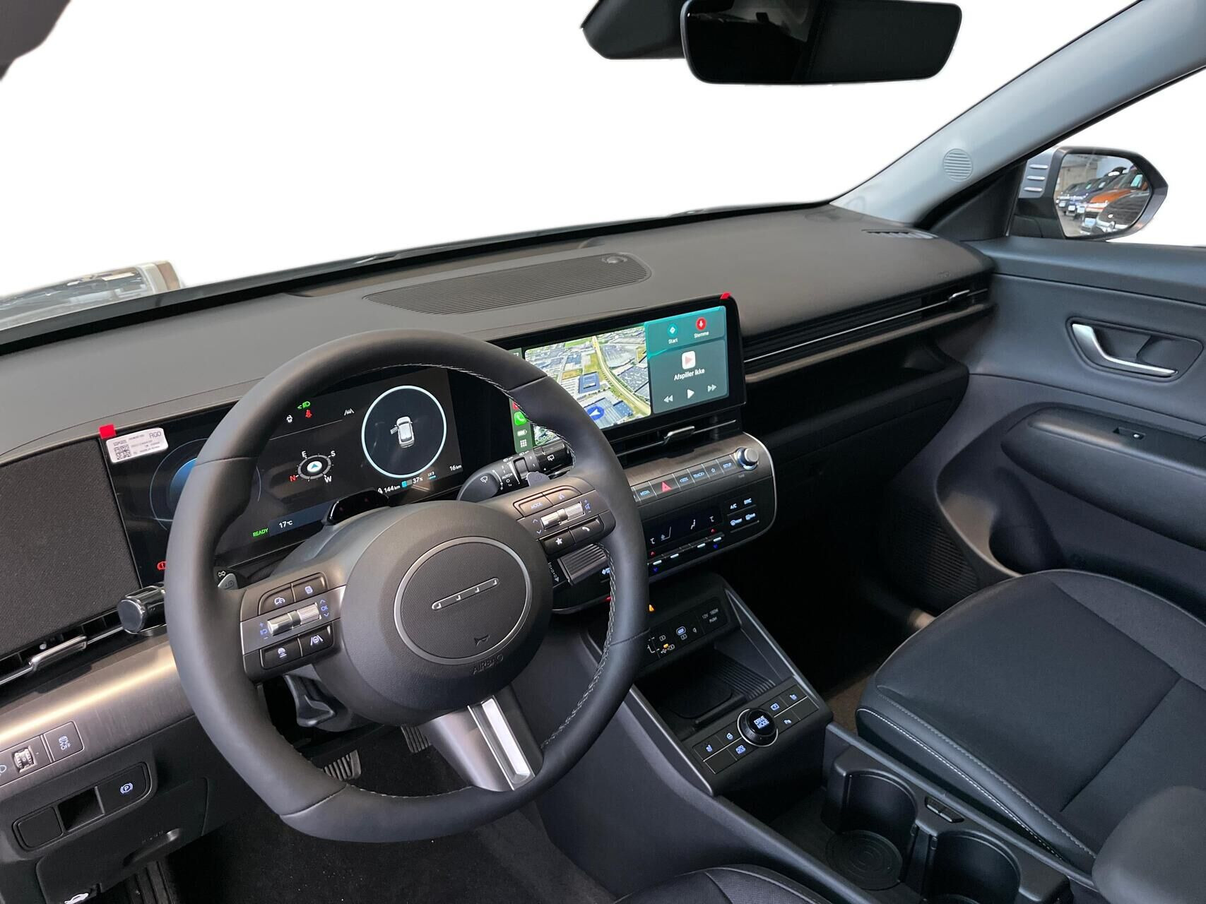 Sølv Hyundai Kona fra 2026