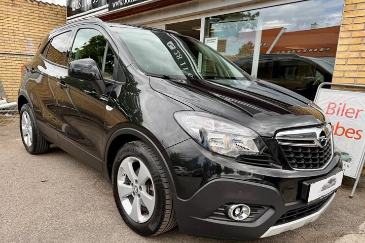 Sort Opel Mokka fra 2016