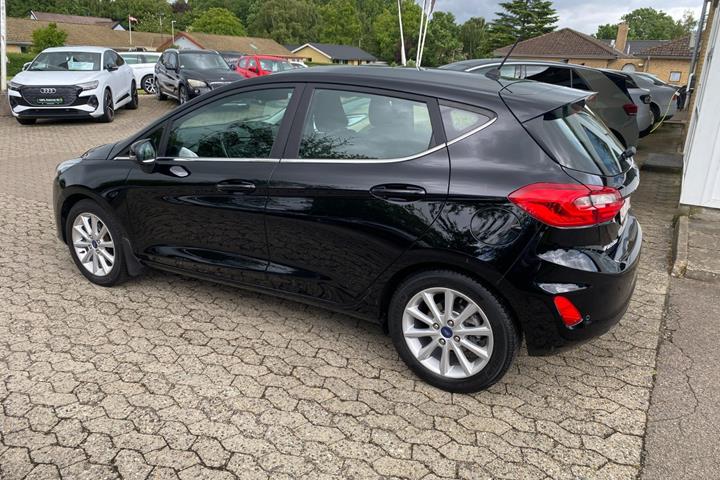 Sort Ford Fiesta fra 2018
