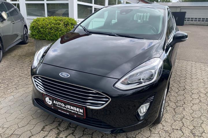 Sort Ford Fiesta fra 2018