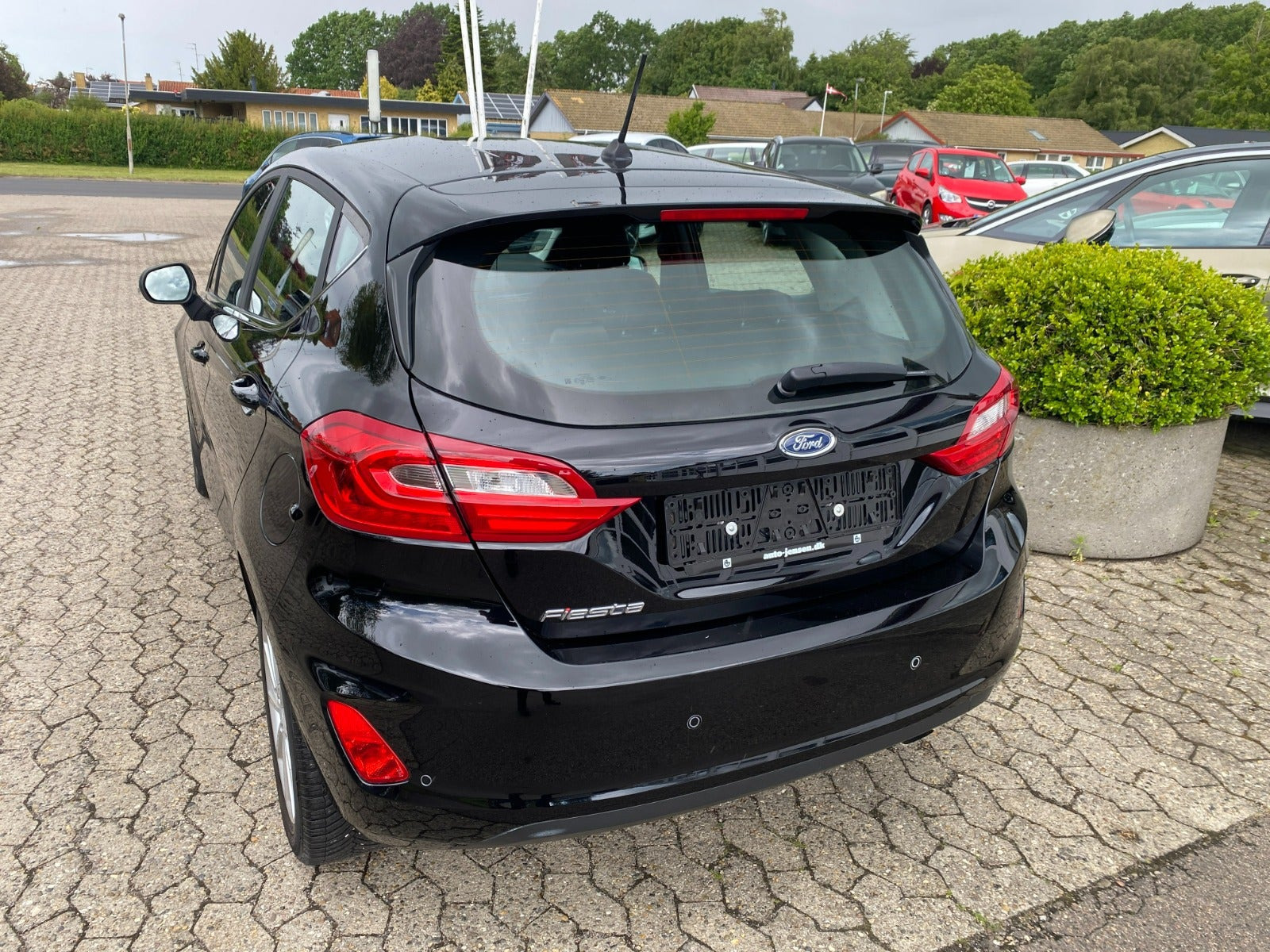 Sort Ford Fiesta fra 2018