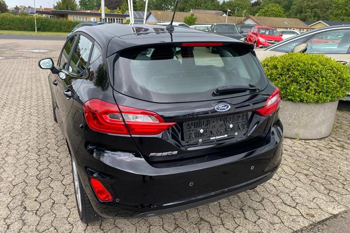 Sort Ford Fiesta fra 2018