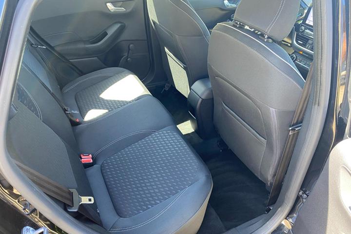 Sort Ford Fiesta fra 2018