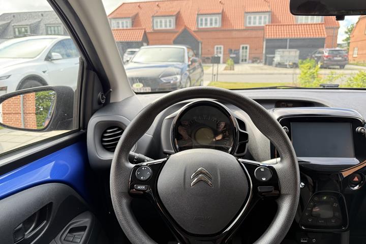 Blå Citroën C1 fra 2019