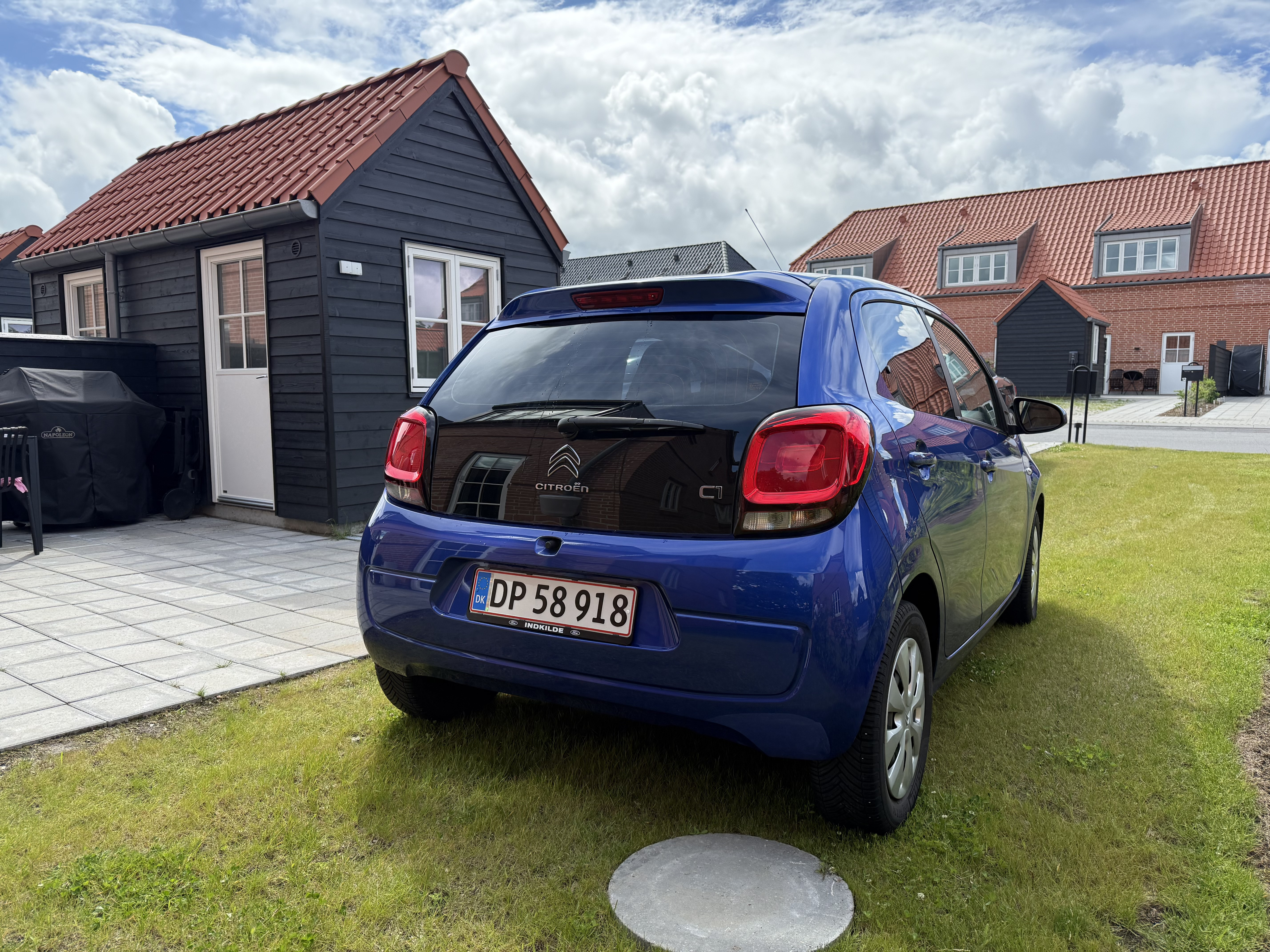 Blå Citroën C1 fra 2019