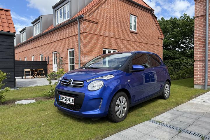 Blå Citroën C1 fra 2019