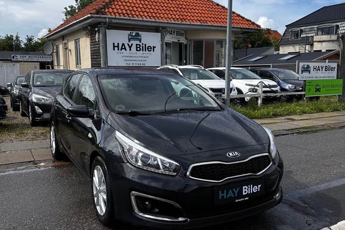 Sort Kia Ceed fra 2016