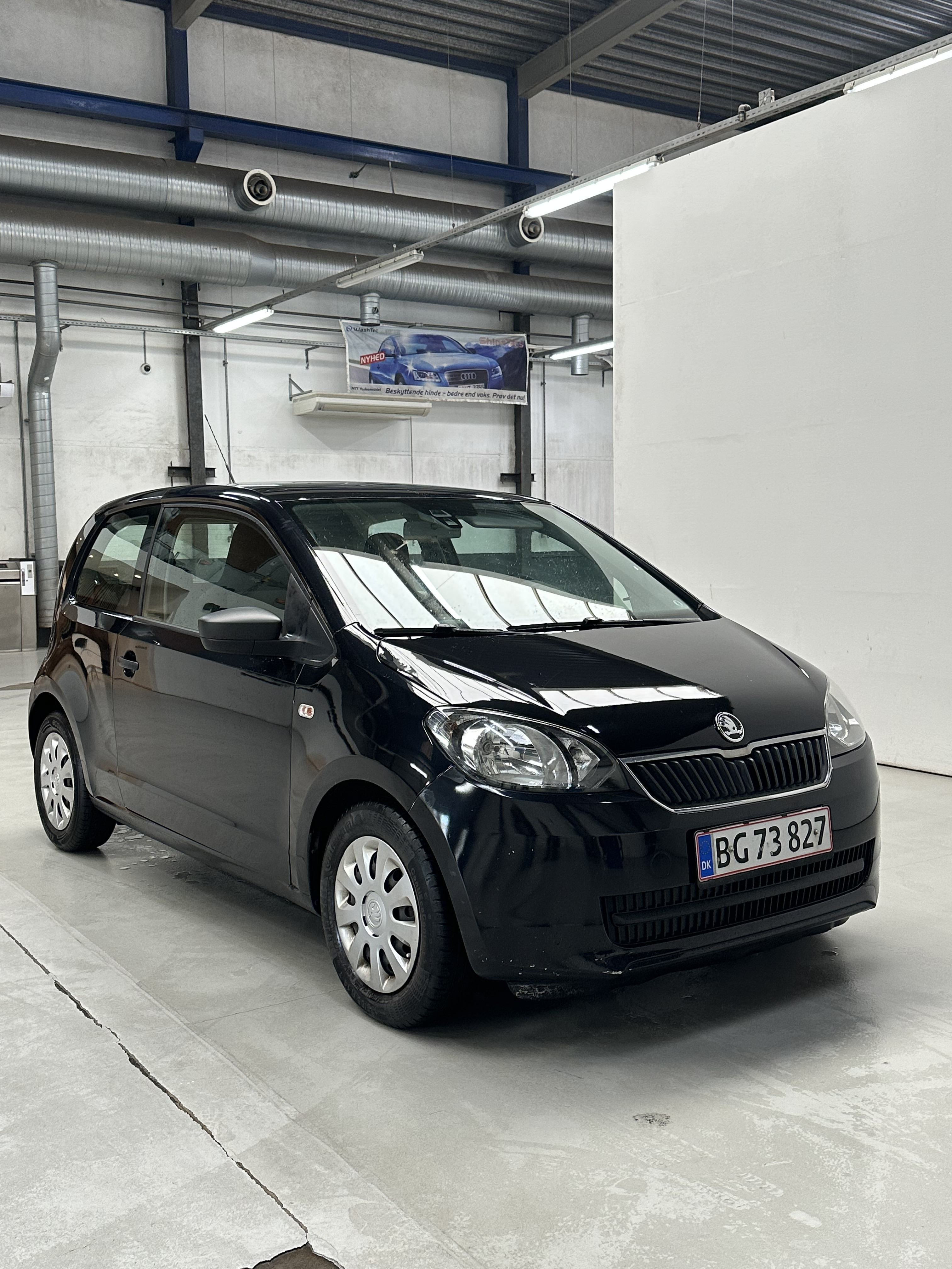Sort Skoda Citigo fra 2013