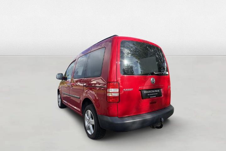 Grøn VW Caddy fra 2011