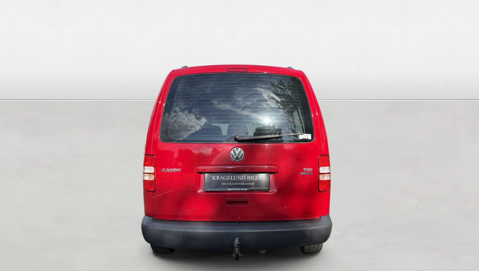Grøn VW Caddy fra 2011