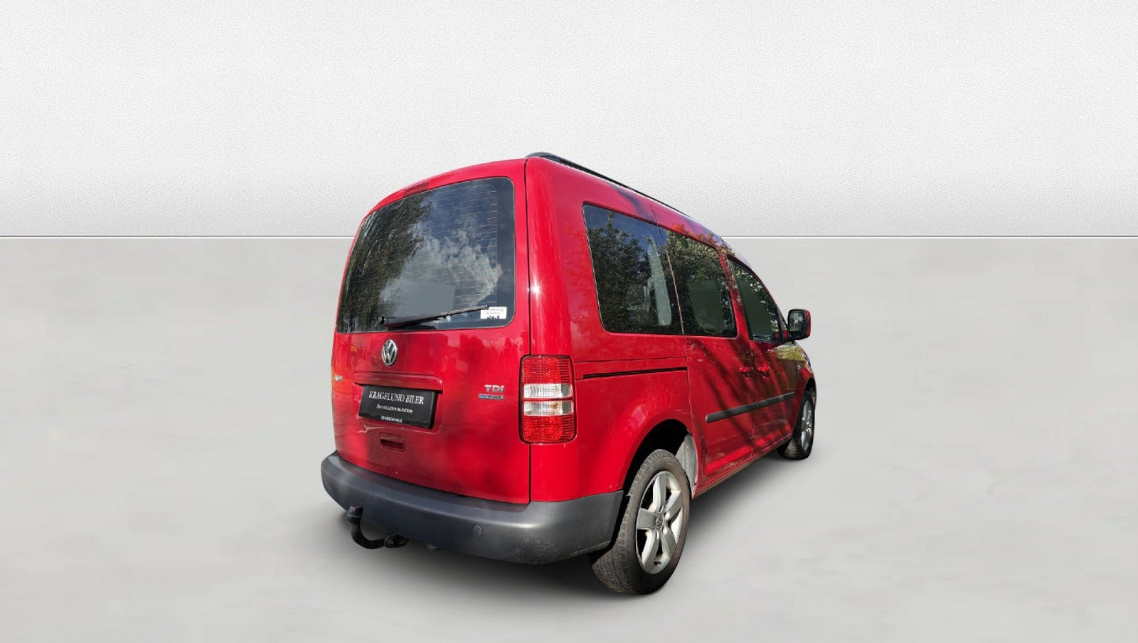 Grøn VW Caddy fra 2011