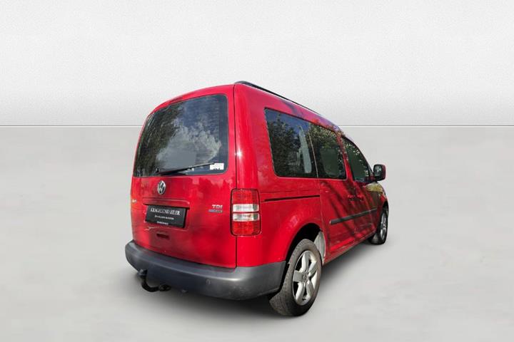 Grøn VW Caddy fra 2011