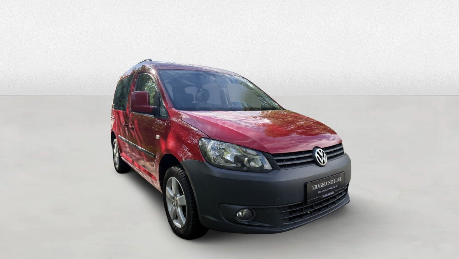 Grøn VW Caddy fra 2011