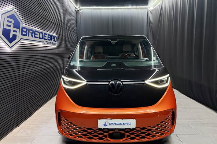 Orange VW ID.Buzz fra 2023